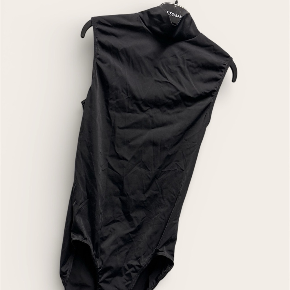 Black Sleeveless Leotard